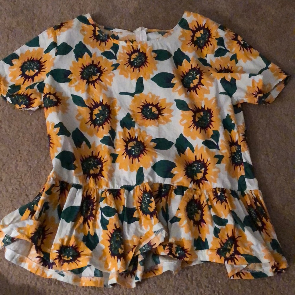a sunflower blouse!